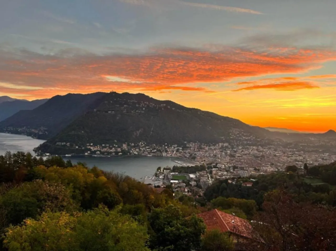 Penthouse - Villa Cardano Como 0*,