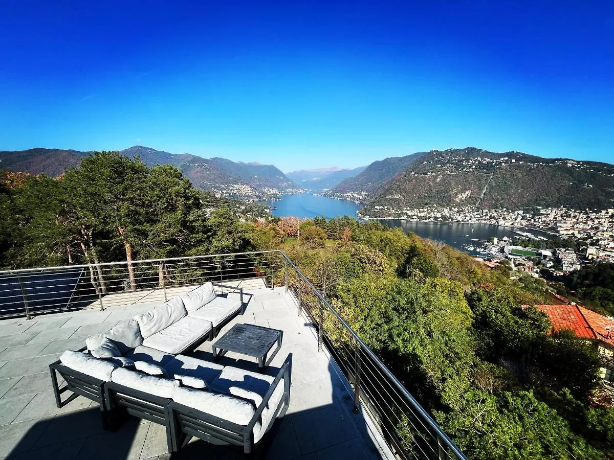 Penthouse - Villa Cardano Como Apartament