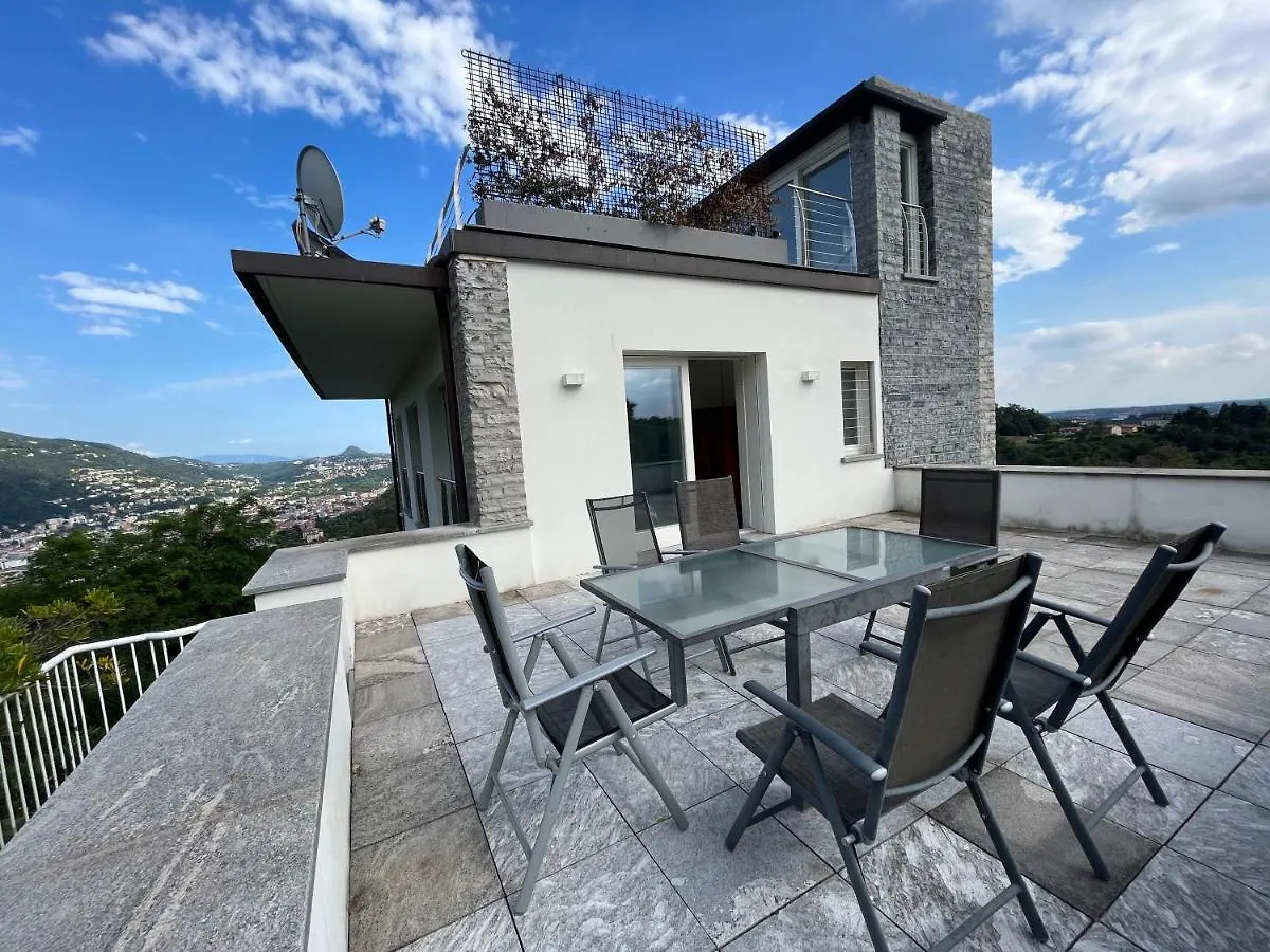 Penthouse - Villa Cardano Como